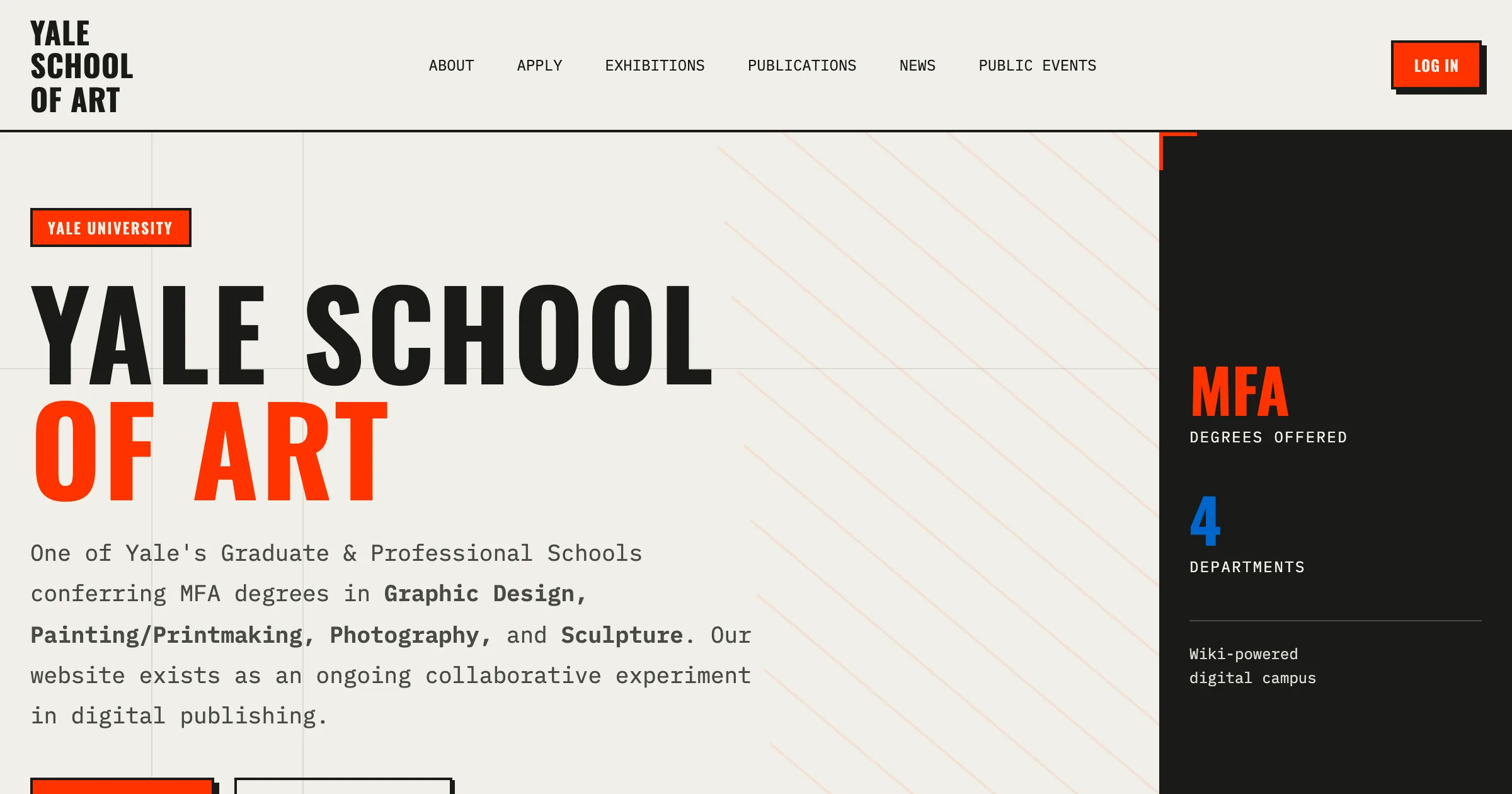 Yale School of Art revamp redesign — AI-generated preview by Revamp